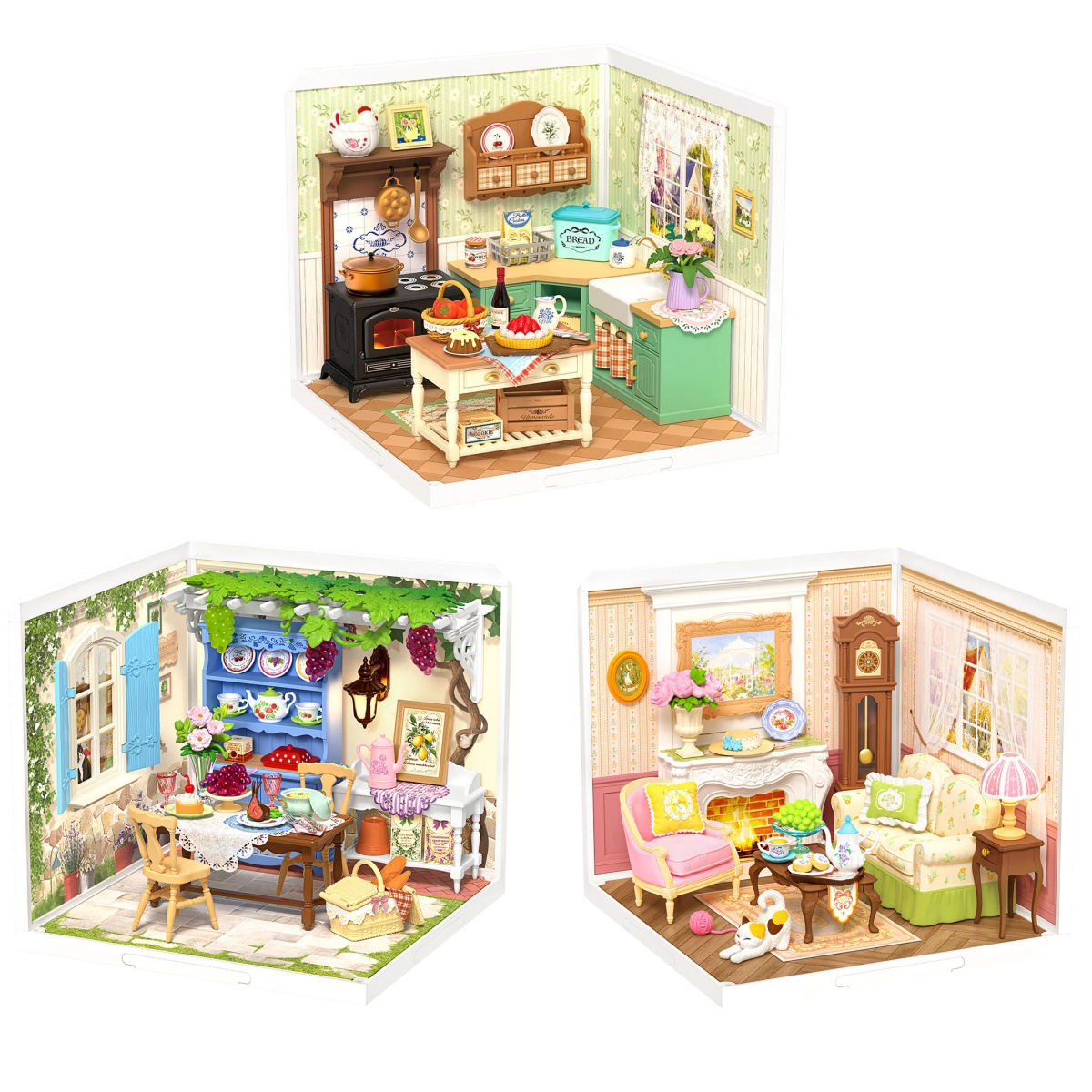 Miniature Led Light Kit For Dollhouse - Rolife Dollhouse 3D Puzzle Super Creator