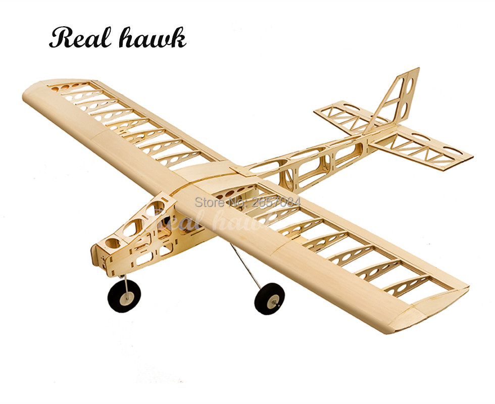 Laser Cut Wooden Model Kit Assembly - 1300mm Balsa Wood RC Airplane Kit,