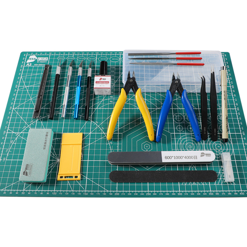 Modeling Tool Kit Tweezers Hobby Knife - For Gundam Model Building Tool Kit