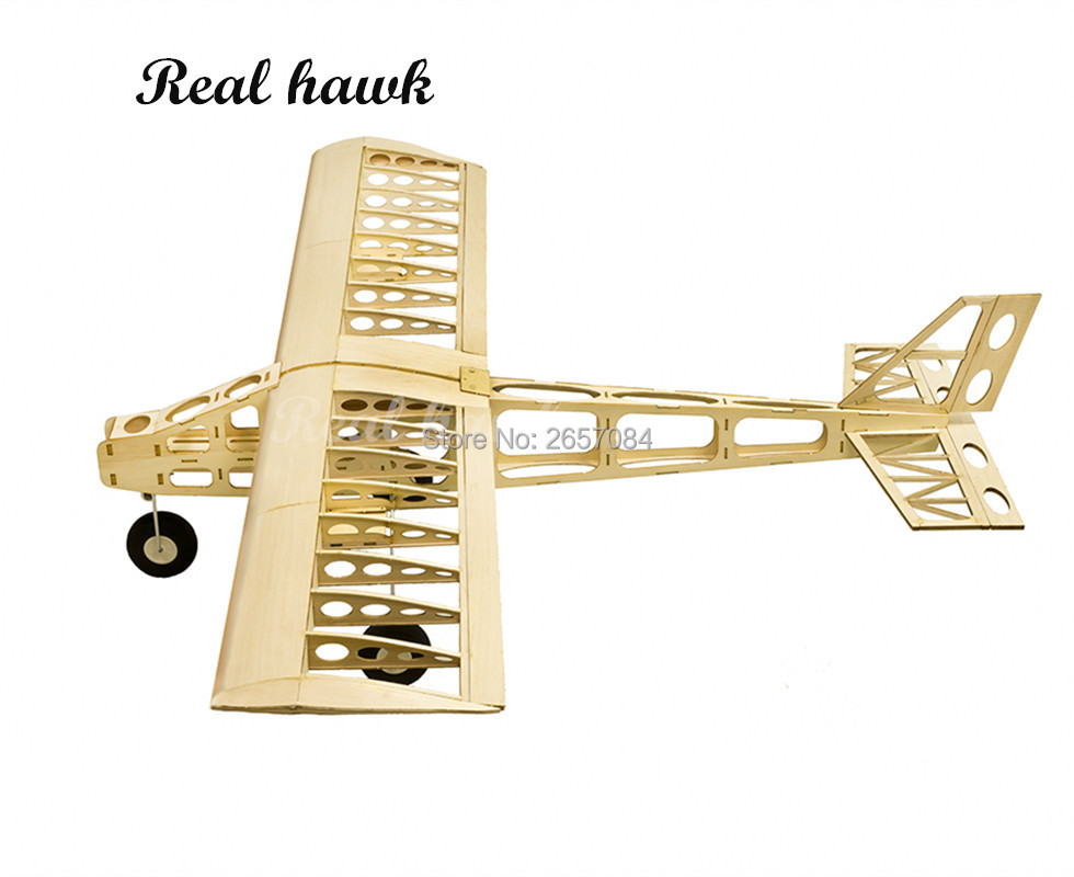 1300mm Balsa Wood RC Airplane  - Laser Cut Wooden Model Kit Assembly 评论和价格