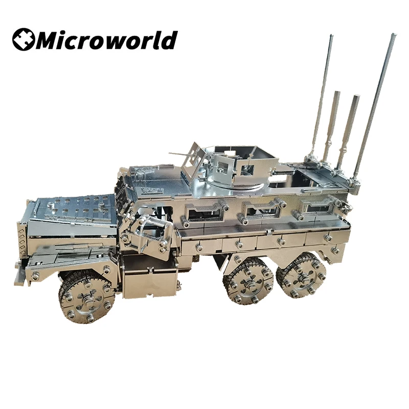 Microworld 3D Metal Puzzle Arm - Metal 3D Puzzle Stainless Model Kit 评论和价格