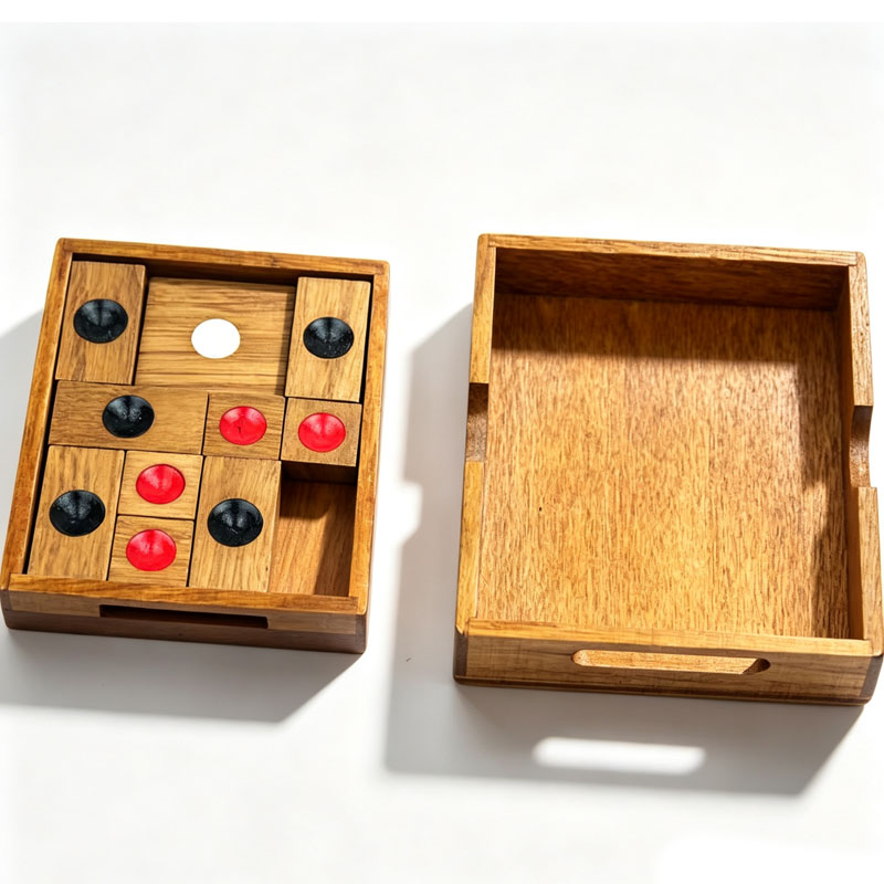 Classical HuaRongDao Puzzle Sl - 3D Wooden Mechanical Puzzle Marble Run 评论和价格
