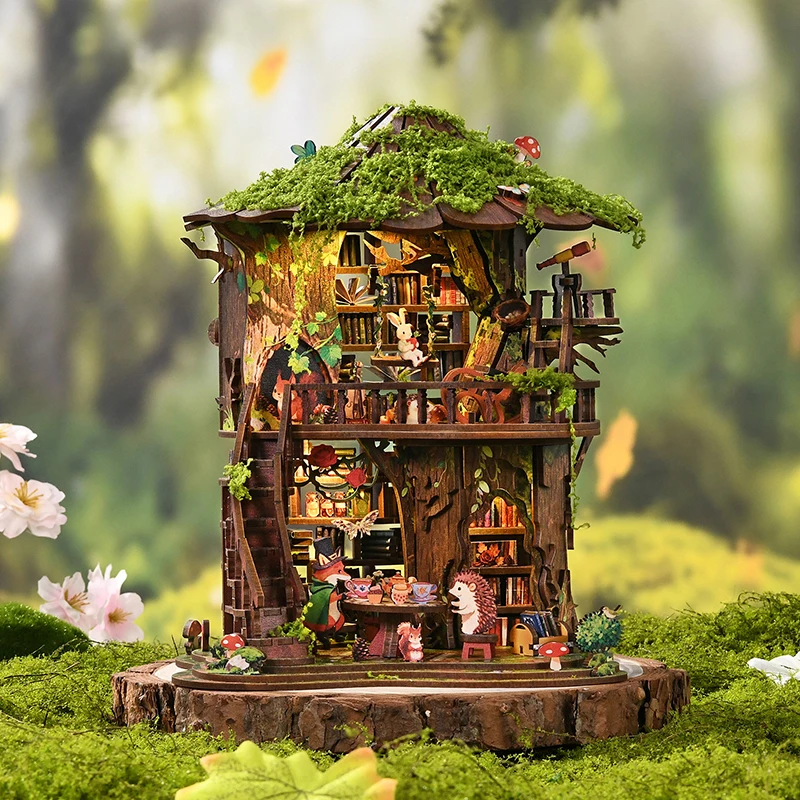 DIY 3D Book Nook Railway Platf - Diy Miniature Dollhouse Kit Book Nook 评论和价格