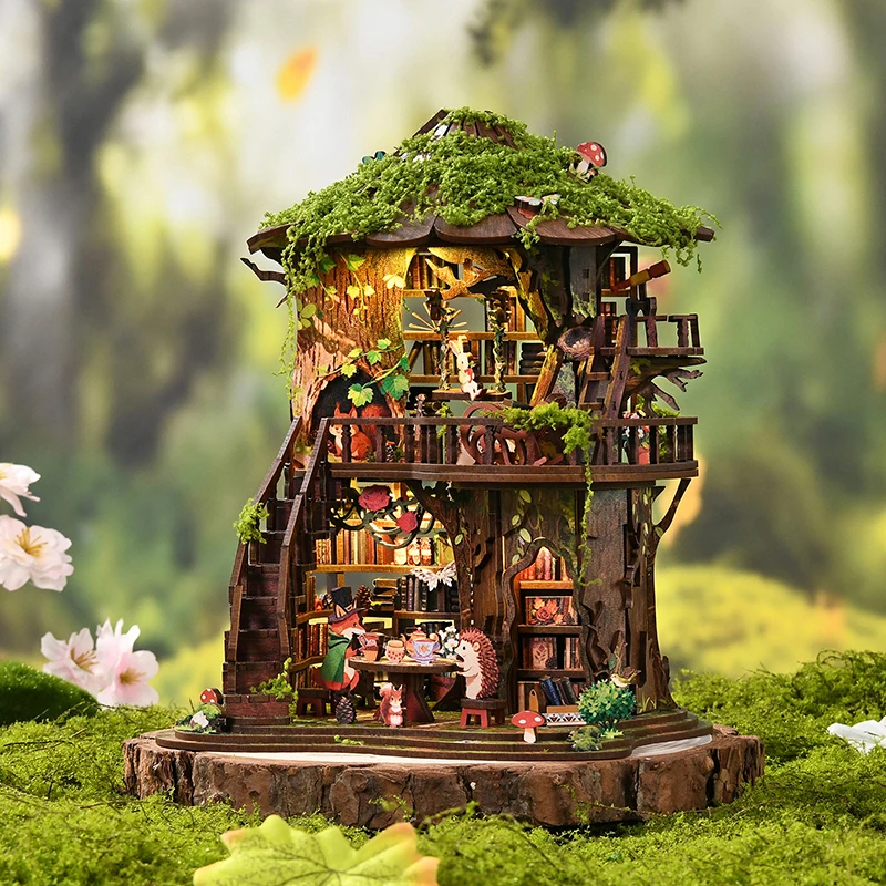 DIY 3D Book Nook Railway Platf - Diy Miniature Dollhouse Kit Book Nook 评论和价格