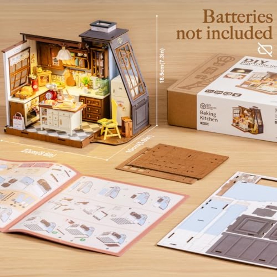 DIY Miniature House Kit for Ad - Miniature Led Light Kit For Dollhouse 评论和价格