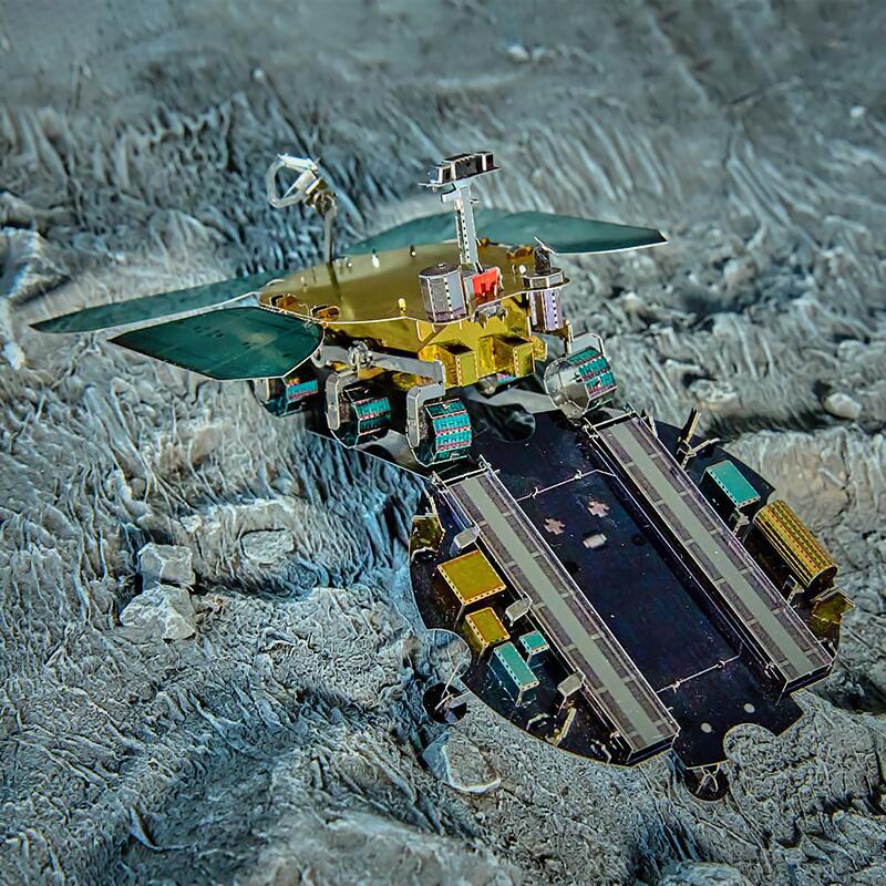 Zhurong Mars Rover 3D Metal Pu - Metal 3D Puzzle Stainless Model Kit 评论和价格