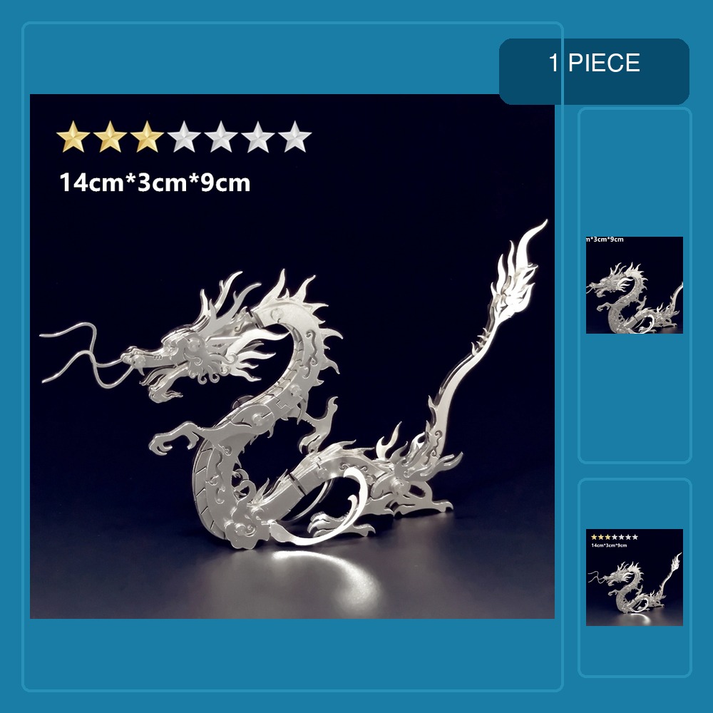 3D metal puzzle children adult - Metal 3D Puzzle Stainless Model Kit 评论和价格