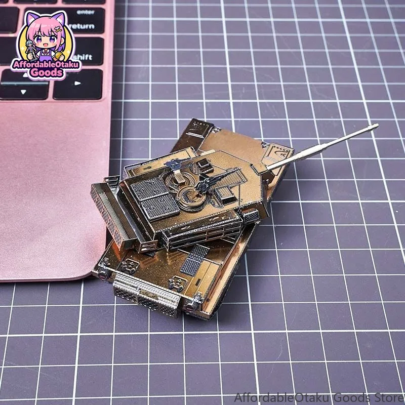M1 Abrams Main Battle Tank 3D  - Metal 3D Puzzle Stainless Model Kit 评论和价格