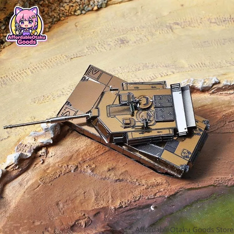 M1 Abrams Main Battle Tank 3D  - Metal 3D Puzzle Stainless Model Kit 评论和价格