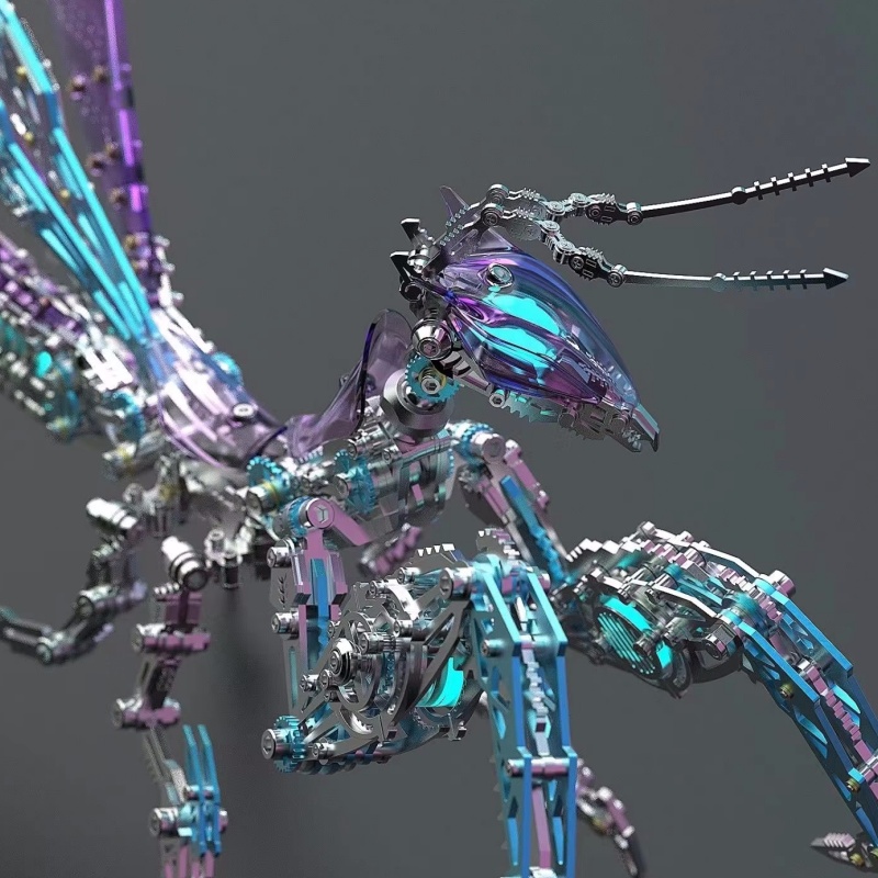 3D Puzzle Mechanical Mantis Me - Metal 3D Puzzle Stainless Model Kit 评论和价格