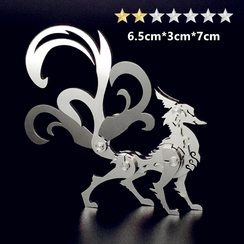 3D metal puzzle children adult - Metal 3D Puzzle Stainless Model Kit 评论和价格