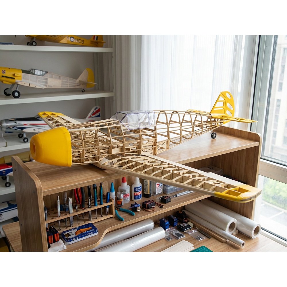 BF109 1020mm Laser Cut Balsa W - Laser Cut Wooden Model Kit Assembly 评论和价格