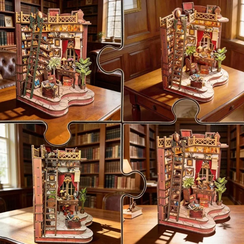 DIY Book Nook Shelf Insert Kit - Book Nook Shelf Insert Alley Diy 评论和价格