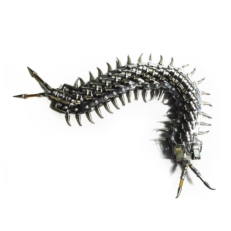 3D Puzzle Metal Centipede Mode - Metal 3D Puzzle Stainless Model Kit 评论和价格
