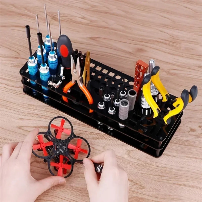 Desktop Model Tool Storage Rac - Modeling Tool Kit Tweezers Hobby Knife 评论和价格